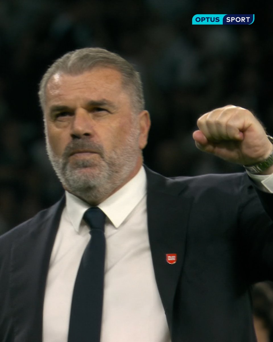 ‘I’m loving big Ange instead.’ 🎶🤍 Volume ON and UP for 60,000 Spurs fans serenading Ange Postecoglou. It was just the start of the Aussies’ Premier League journey.