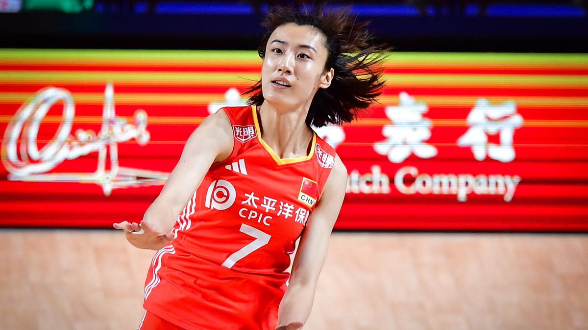 WANG YUANYUAN 🇨🇳! The middle blocker & Team China will fight for their country’s fourth Olympic gold in women’s #volleyball at @paris2024. ⏰ #Paris2024 Schedule: 🛍️ Buy your own Olympic #volleyball: 🇫🇷 #Paris2024