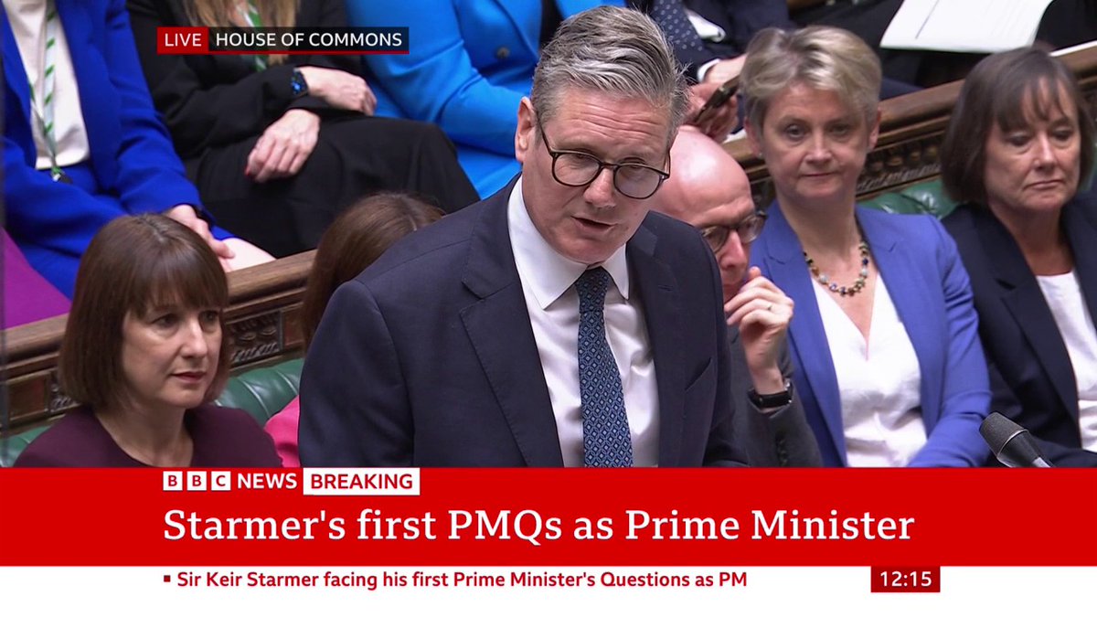 Lib Dem leader Sir Ed Davey says carers are being "punished for working", and asks the PM to resolve this matter Keir Starmer says he will work across the House to create a national care service Follow #PMQs live