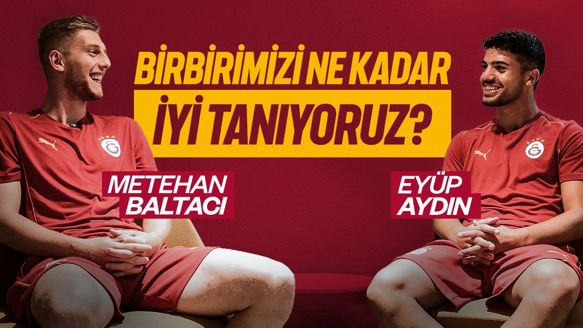 🤔 Birbirimizi Ne Kadar İyi Tanıyoruz❓| Metehan Baltacı & Eyüp Aydın şimdi Galatasaray YouTube Katıl'da YAYINDA! ✅ 📲 Sen de hemen KATIL, en özel içerikleri ve anları kaçırma! ▶️