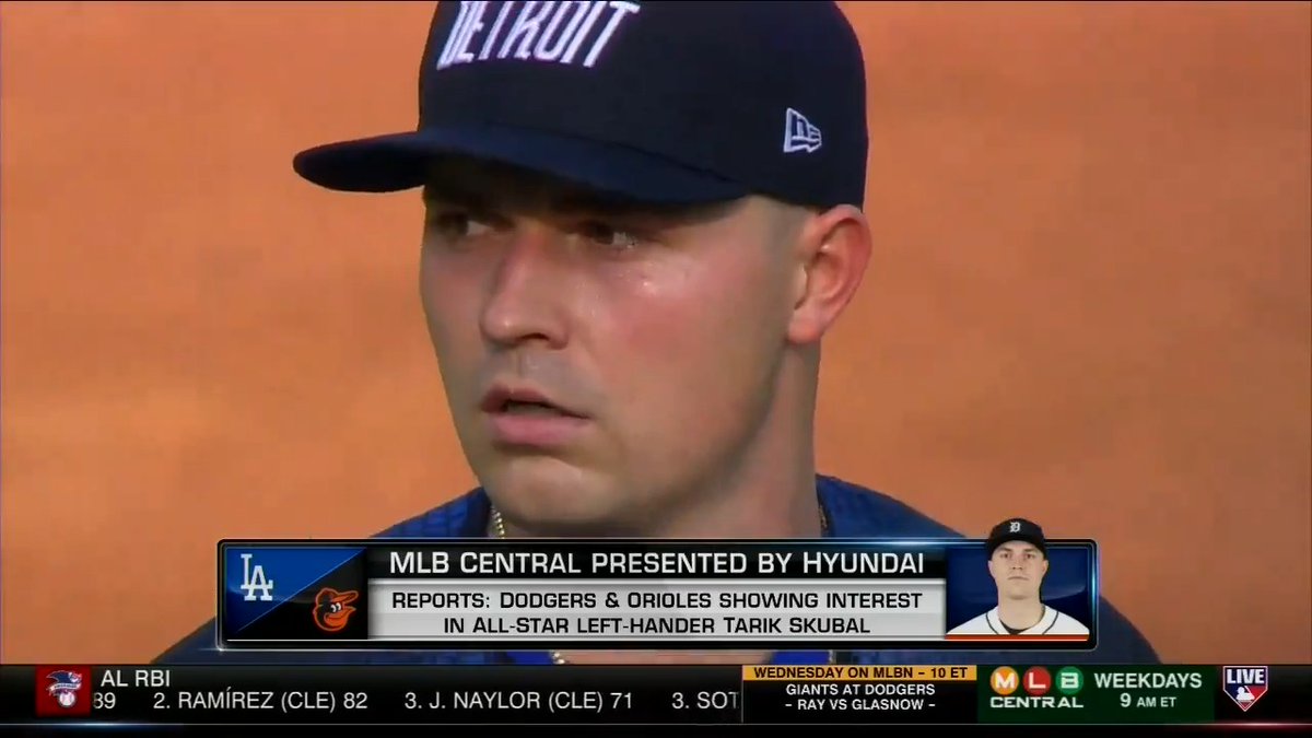 "For the Tigers to truly consider moving [Tarik Skubal], they would have to be completely overwhelmed." Jon Morosi joins #MLBCentral to share the latest on Skubal's trade market.