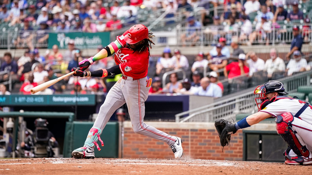No pitch is safe from Elly De La Cruz. Elly De la cruz
