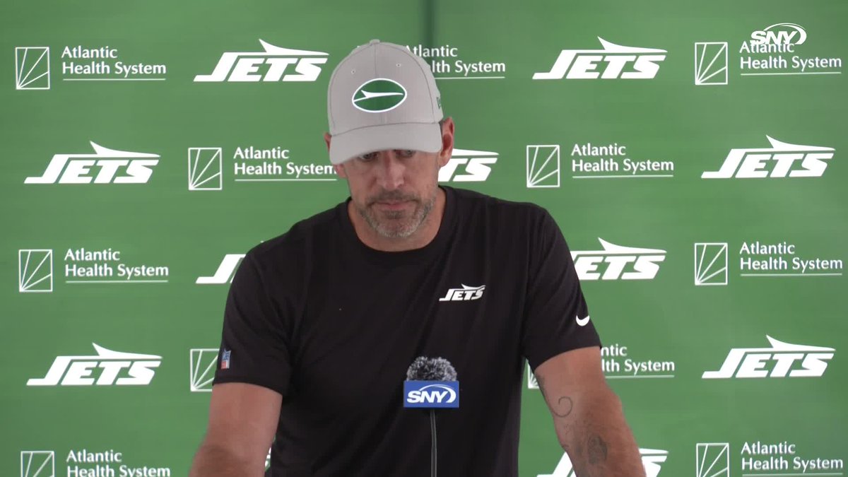 "Every single year, there's 8-12 teams maybe - probably less - but 8-12 teams that can actually do it. We're one of those 8-12." - Aaron Rodgers on the Jets' chances of winning a Super Bowl