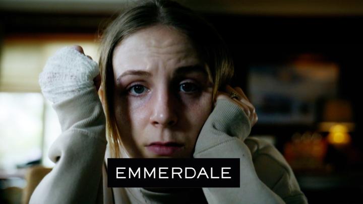 Belle realised she only had one option. Advice and support: #Emmerdale