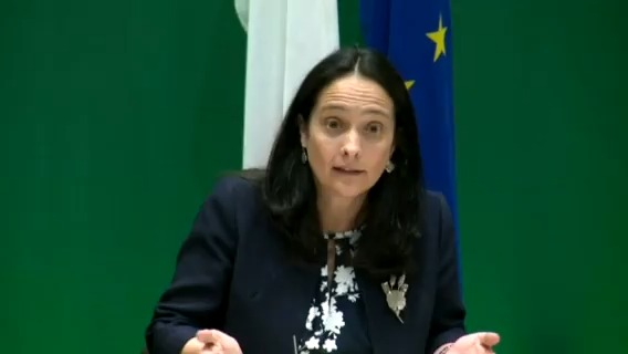 At the end of a heated press conference, Minister for Media Catherine Martin asked the Irish Independent's Fionnan Sheahan that “she be treated with respect” and that she “wouldn’t be screamed at” |