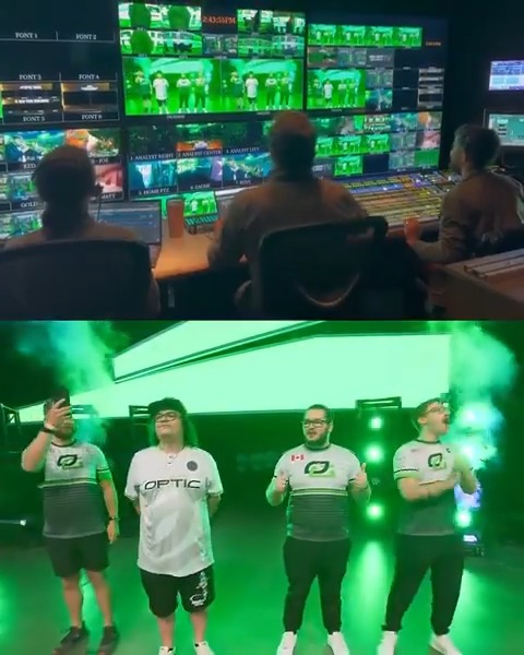Behind the scenes of the Dynasty & OpTic Texas Walkout, a director POV.