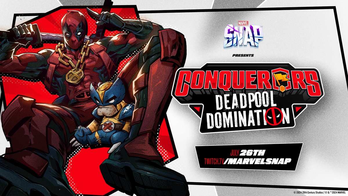 Maximum Effort just doesn't stop and now we're bringing back #CONQUERORS—this time it's all the freshest mode out there, Deadpool's Diner!