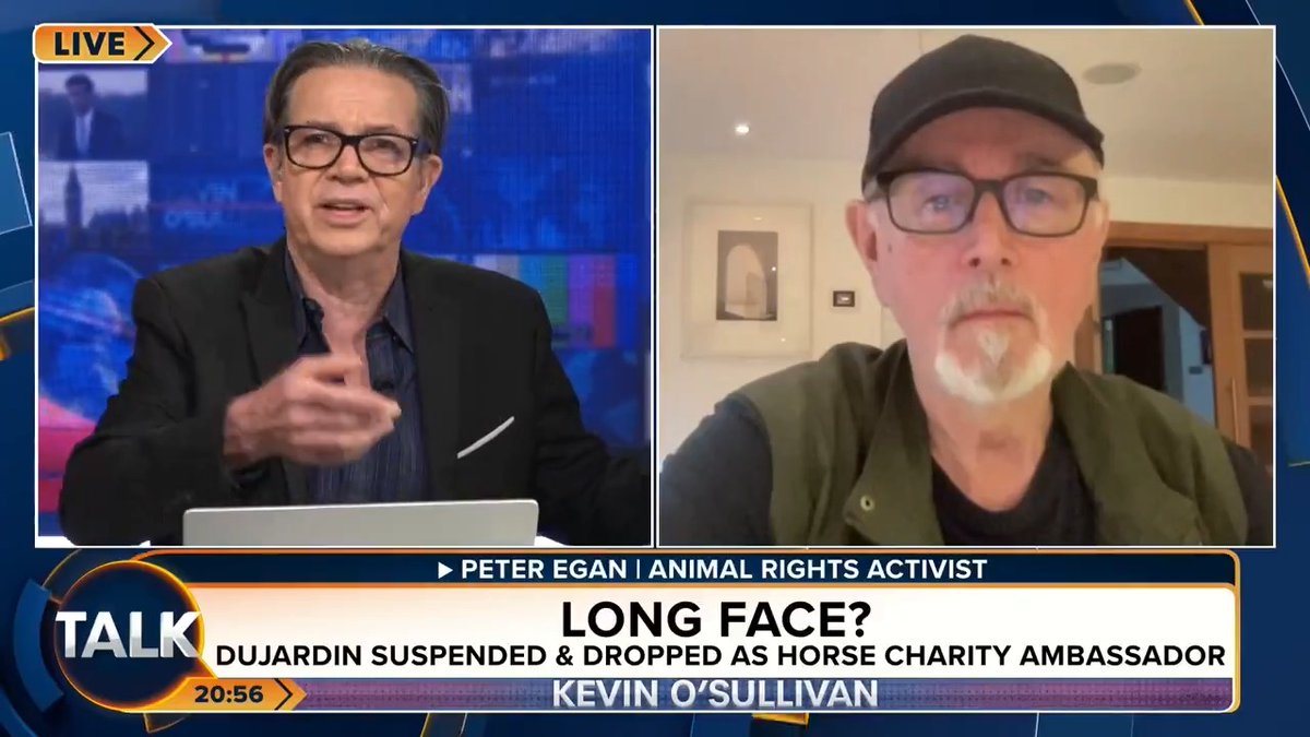 Animal rights activist Peter Egan thinks dressage "should be banned" from the Olympics, after a video emerged of Charlotte Dujardin repeatedly whipping a horse. Kevin O'Sullivan | Peter Egan