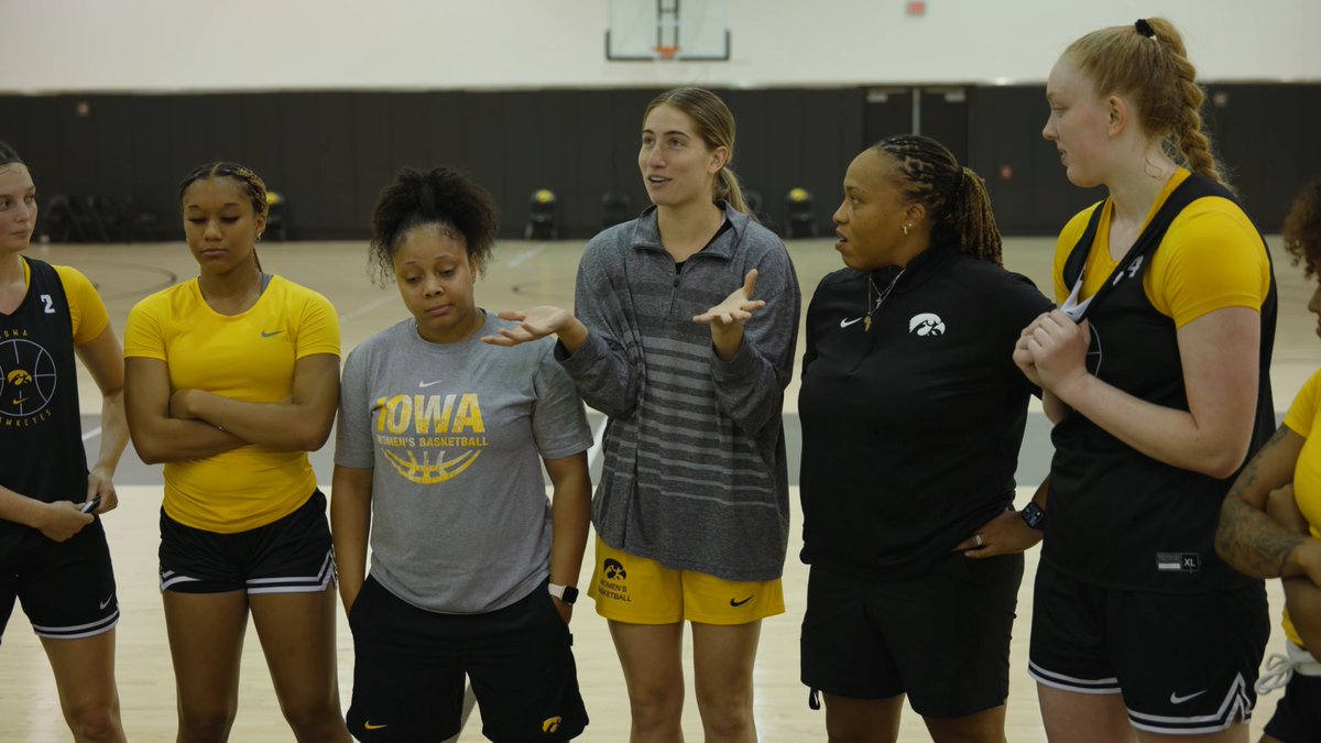 𝗪𝗵𝘆 𝗡𝗼𝘁 𝗨𝘀? When Kate Martin talks, you listen. #Hawkeyes