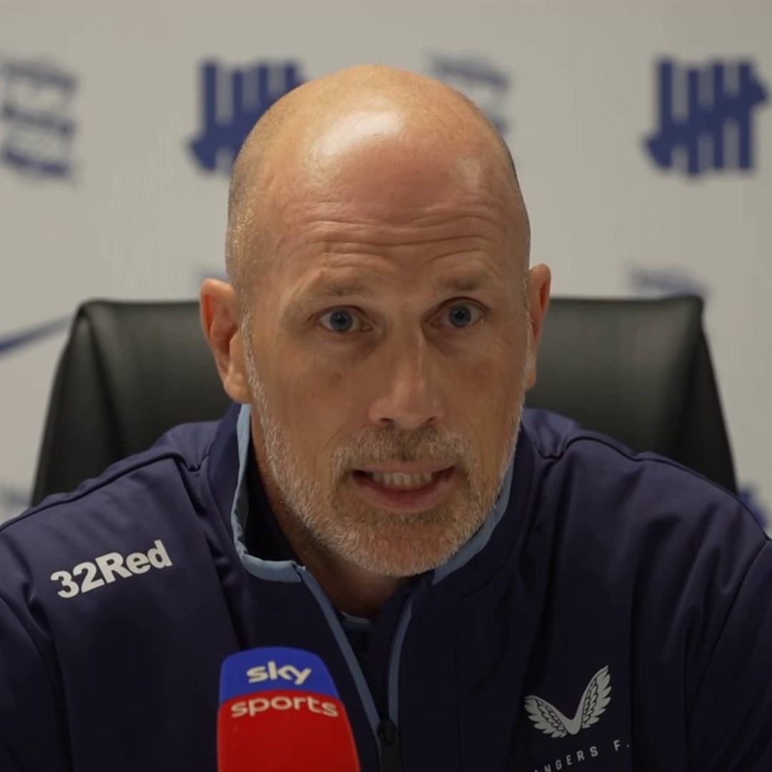 🚨 BREAKING: Watch as Rangers boss Philippe Clement returned to his press conference to reveal Todd Cantwell has submitted a transfer request. Full video ⤵️