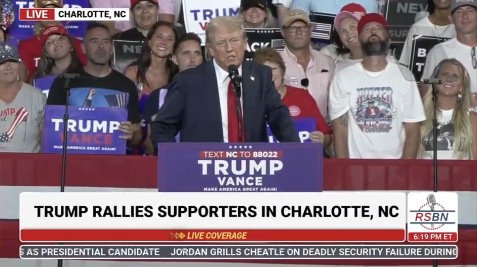 Trump says Americans who don’t support him are “very dangerous people” and commands his supporters to not be “nice” to them