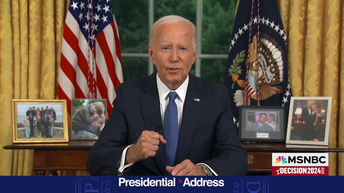 During his Oval Office address, President Biden tells Americans nothing can come in the way of saving our democracy. "The great thing about America is here kings and dictators do not rule, the people do. History is in your hands," President Biden says.