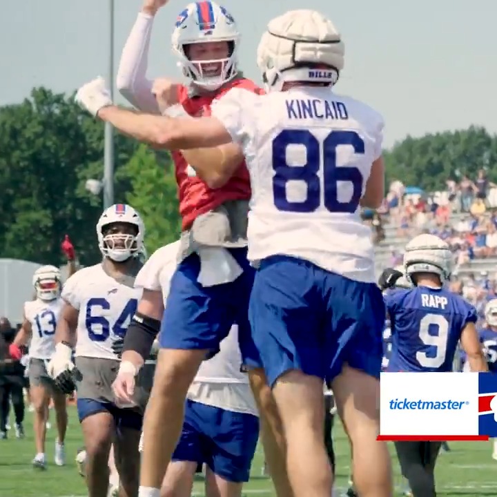 DK making plays. 👌 Dalton Kincaid | Josh Allen | Ticketmaster
