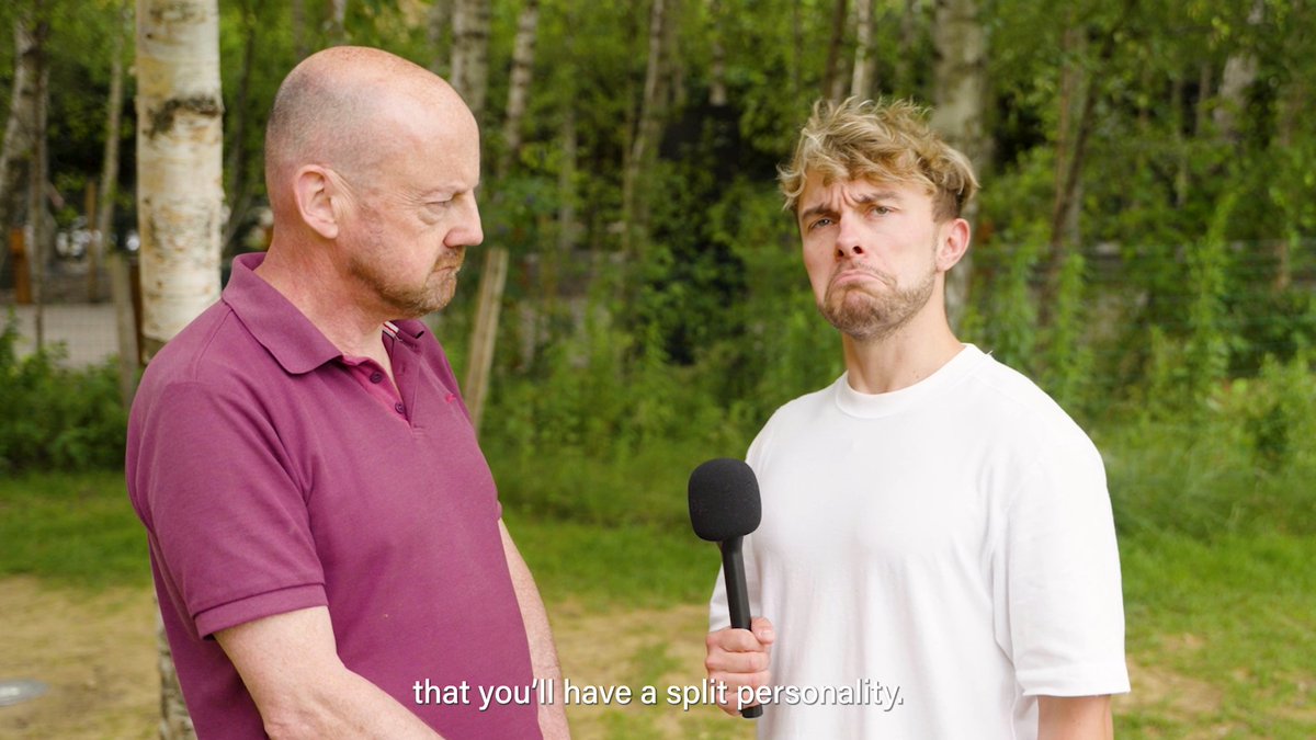 🤔 "Bunions mean you're more likely to have a split personality" Mate, that's just not true. So why do people believe it when it comes to #schizophrenia? We've had enough of the misconceptions. It's time people learn the truth about schizophrenia. #NSAD24
