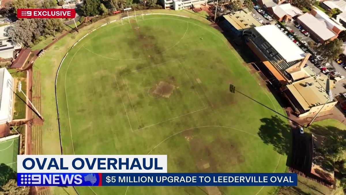 EXCLUSIVE: It's the perfect pitch for AFL Gather Round, and tonight 9News can reveal Leederville Oval is getting a major $5 million overhaul. Michael Genovese #9News