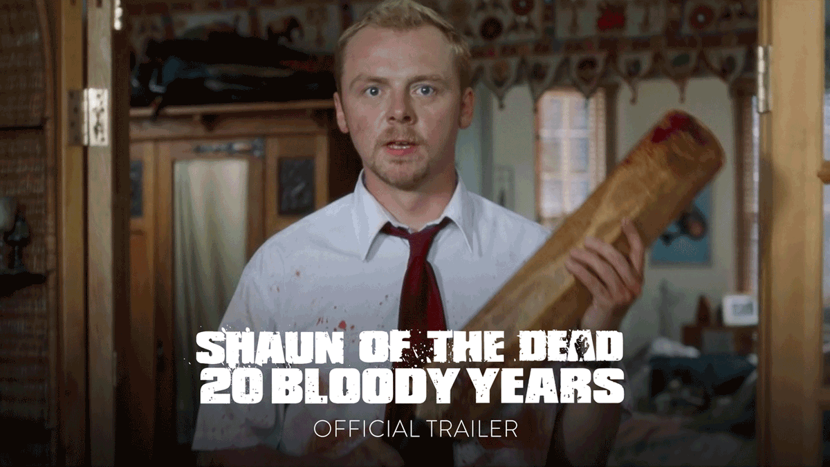 Shaun of the Dead is returning to US theaters in August and UK cinemas in September to celebrate 20 bloody years! For US tickets: For UK tickets: