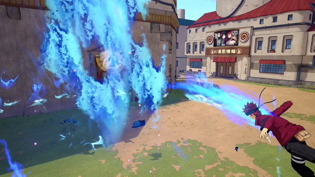 The new DLC, Special Ninjutsu - Host Transformation: Two Tails is now available in #NTBSS! Like Yugito, transform into a Tailed Beast and perform a down thrust attack that releases explosive flames!
