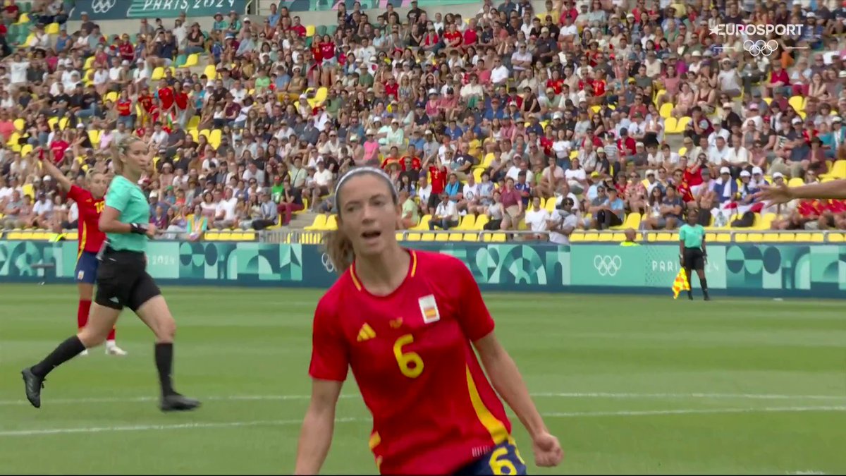 ✨PRIMER GOL DE LA HISTORIA DEL FUTBOL FEMENINO ESPAÑOL EN UNOS JJOO✨ #Paris2024 #JuegosOlímpicos