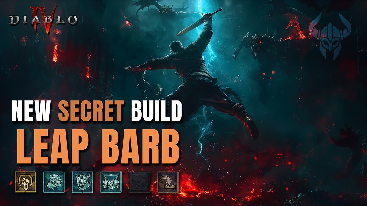 A NEW Barb build has emerged! This is why I love the current state of Barbarian - so many viable cool Builds! 💪 Perma Leapquake in #DiabloIV. What do we call this? Frog Barb, Barbaroo, Bunny-Barb or Gummi Bearbarian? 🤔 Full Video: