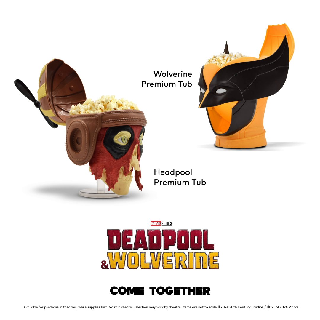 LET'S F****** GO!!! Get your Marvel Studios' Deadpool & Wolverine merch available now 🥵.