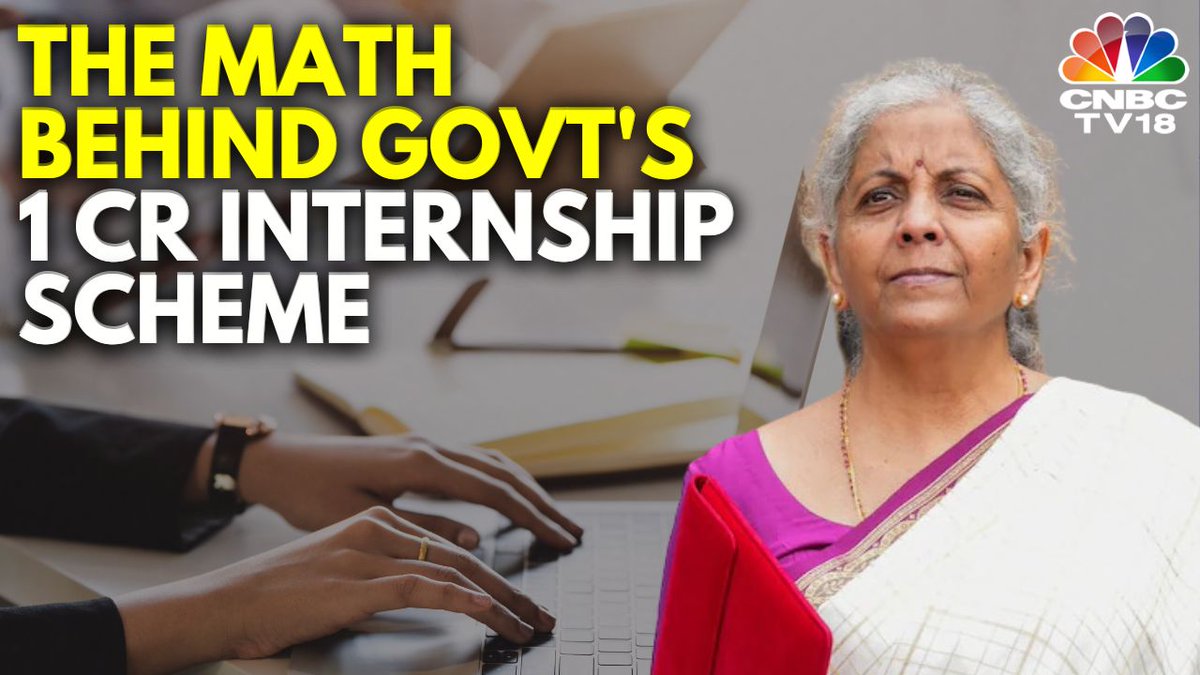 Can the govt succeed in getting 1 crore students internship at top 500 companies? Rachna Dhanrajani &amp; Kiran Khatri delve deep into the Finance Minister's announcement &amp; whether it is a feasible scheme.