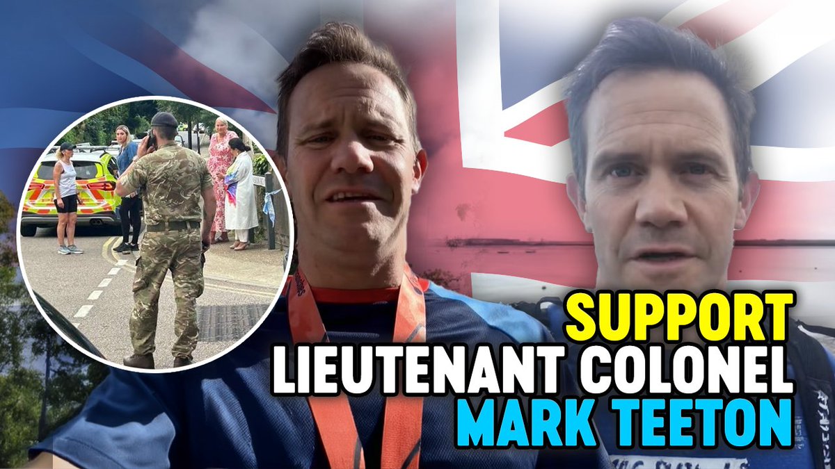 🛡️ Support for Lt Col Mark Teeton & Family 🛡️ Please help us in supporting Lt Col Mark Teeton, a dedicated British Army officer and father of two, who was savagely attacked near Brompton Barracks with a 10-inch knife, and saved by his poor wife, returning home to find this unimaginable set of circumstances. After bravely serving our country for 23 years and raising thousands for veterans' mental health during a D-Day 80th anniversary marathon only last month, he now faces a long road to recovery, if, God willing, he pulls through. Let's come together to support Lt Col Teeton and his family in their hour of need. All funds raised will go directly to them or to Combat Stress, a charity close to Teeton's heart. While we confirm details with the family, the funds will be held by funding hosts, GoFundMeUK. Your contribution, no matter how small, can make a significant difference, link posted in the replies. 🇬🇧❤️ (Apologies for my appalling use of American English for Lieutenant.)