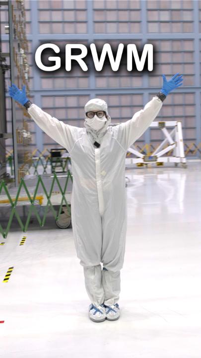 Get ready with us to go inside the NASA Goddard clean room. The Nancy Grace Roman Space Telescope's summer intern, Laine Havens, takes you through the gowning process to go inside one of the largest clean rooms in the world! #NationalInternDay #GRWM