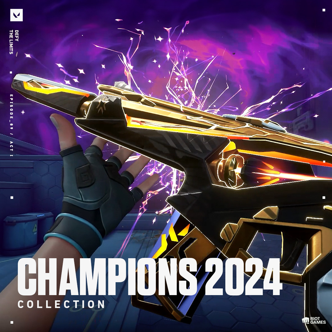 You can lift the trophy too This is the Champions 2024 skin collection narrated by Christine Chi 01.08.24