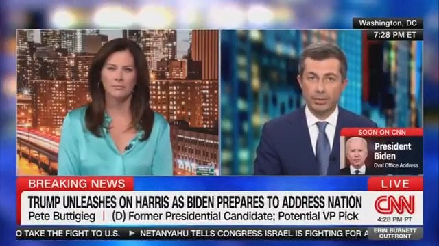 .Pete Buttigieg: It is extraordinary how quickly Kamala Harris consolidated support. At this moment, everyone has come together. That reflects not just our determination to make sure that we don't get thrown back to the chaos of the Trump era, but also a level of admiration, respect, and excitement around what Vice President Harris is going to bring to the ticket