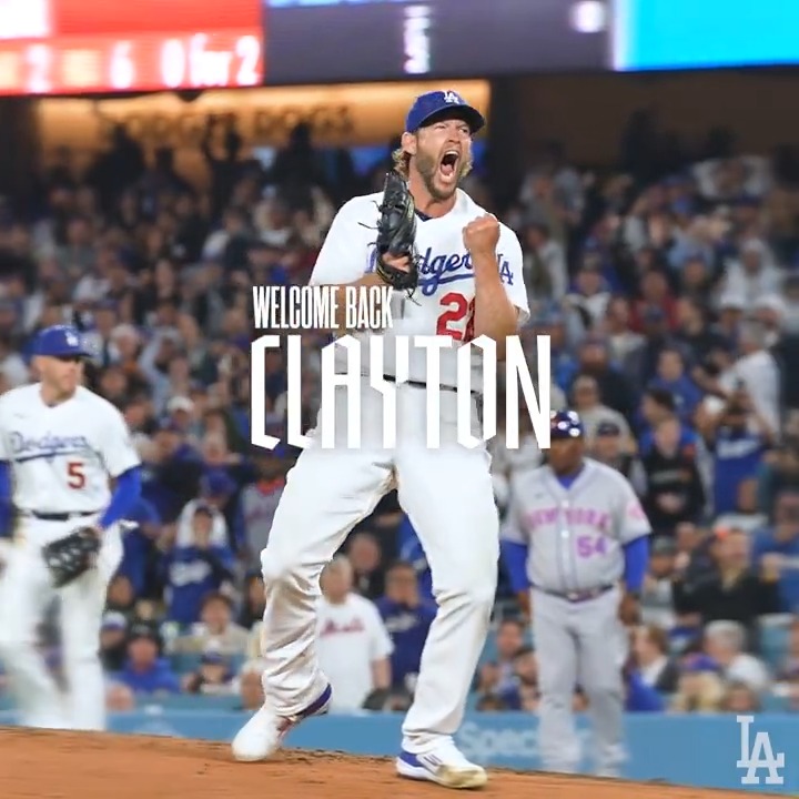 The return of Clayton Kershaw.