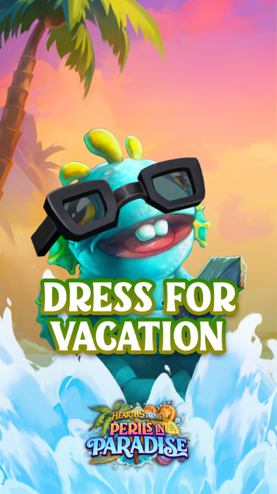 Help this Tinyfin get dressed for vacation! 🕶️