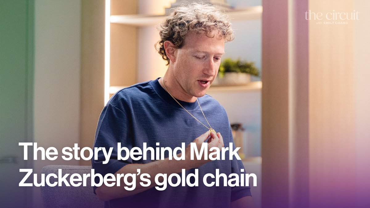 The story behind Mark Zuckerberg’s latest gold chain…