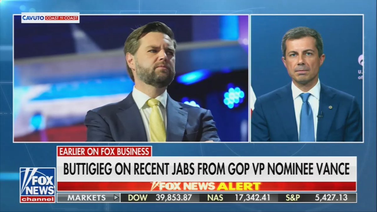 .Pete Buttigieg to Fox: JD Vance's comments about women are beneath the dignity of anyone who seeks to present themselves as a U.S. Senator or as any kind of leader in this country. It speaks for itself