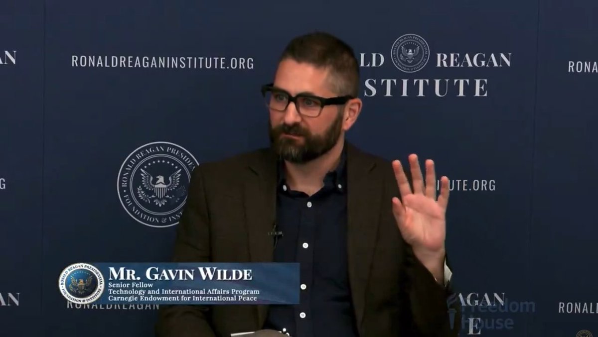 Gavin Wilde, Senior Fellow at Carnegie Technology and International Affairs: “Since 2016, the thing that I am most worried about is that our reaction to foreign disinformation is almost as big a threat to undermine democracy and trust in institutions as whatever content might be thrown at us.”