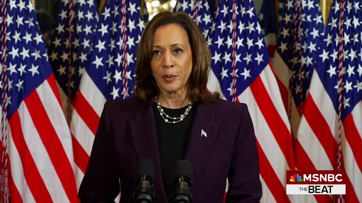WATCH: VP Kamala Harris delivers remarks after meeting with Israeli Prime Minister Benjamin Netanyahu. "It is time for this war to end."