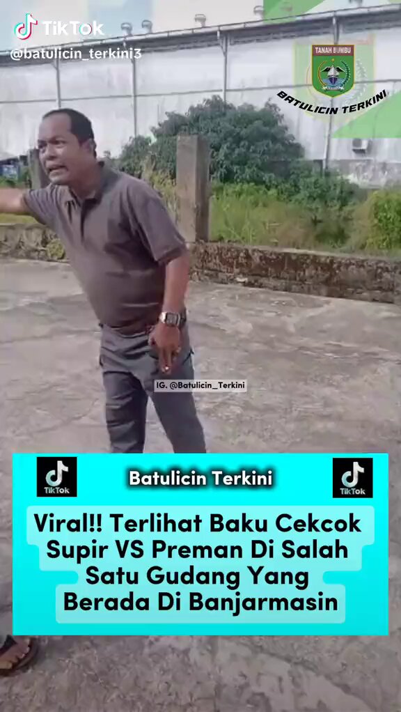 Preman Vs sopir di Banjarmasin 🤨