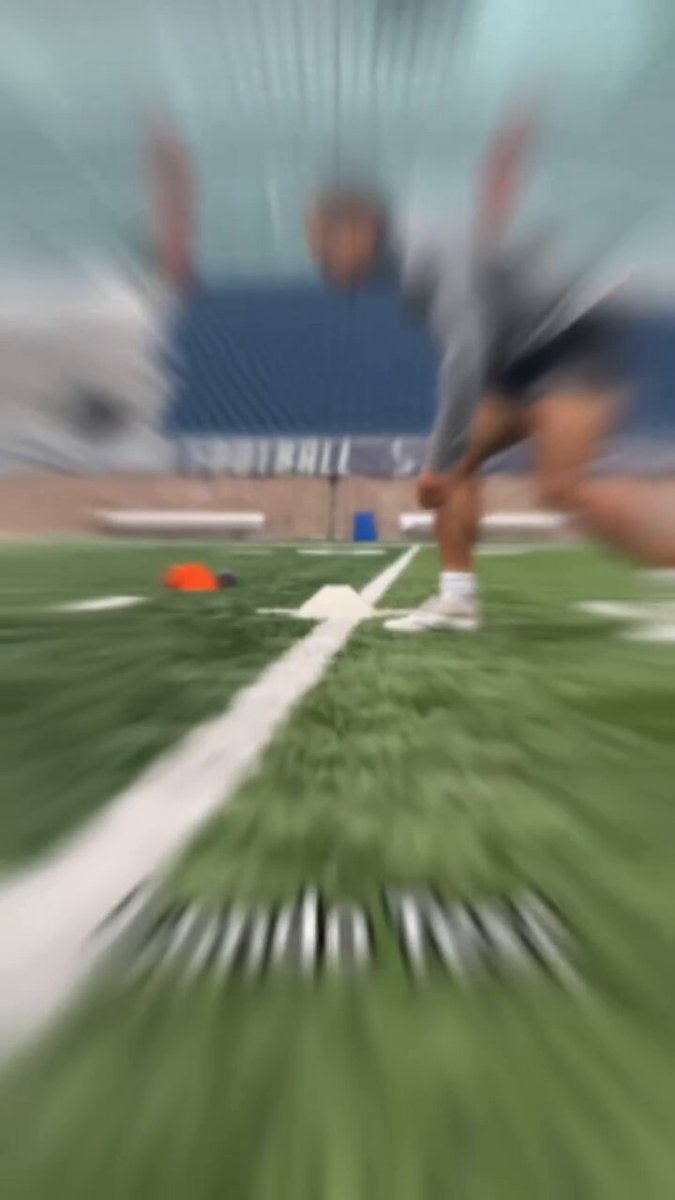 I’ve said it before and I’ll say it again, i think the Football Conditioning Test from Call me Keir is the one most coaches should be doing. 12 Max Distance Sprints / :05 ON :25 OFF Sprint out to the 20, Cut 180* (alternate), come back as far as you can before the whistle Things that can be tracked for this test: Total Distance - Best Sprint - Average - Fatigue Drop off - Right to Left Asymmetry The other thing that I love is that it rewards you for getting faster. When you raise your max sprint, your sub max efforts are now at your previous max sprint. You get in shape for this test by SPRINTING. This test can show you exactly where you stand. How much can you give for one 12 play drive? And every time we run this test, can you challenge yourself to give a little bit more? Special Shoutout to our Summer Intern Joel for putting his money where his mouth is and testing himself before camp! Looking forward to watching him have a dominant season!