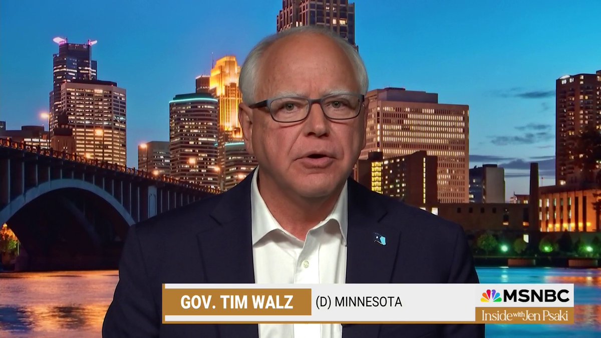 WATCH-- Tim Walz on the Trump-Vance agenda: “You know there's something wrong with people when they talk about freedom: freedom to be in your bedroom, freedom to be in your exam room, freedom to tell your kids what they can read. That stuff is weird."
