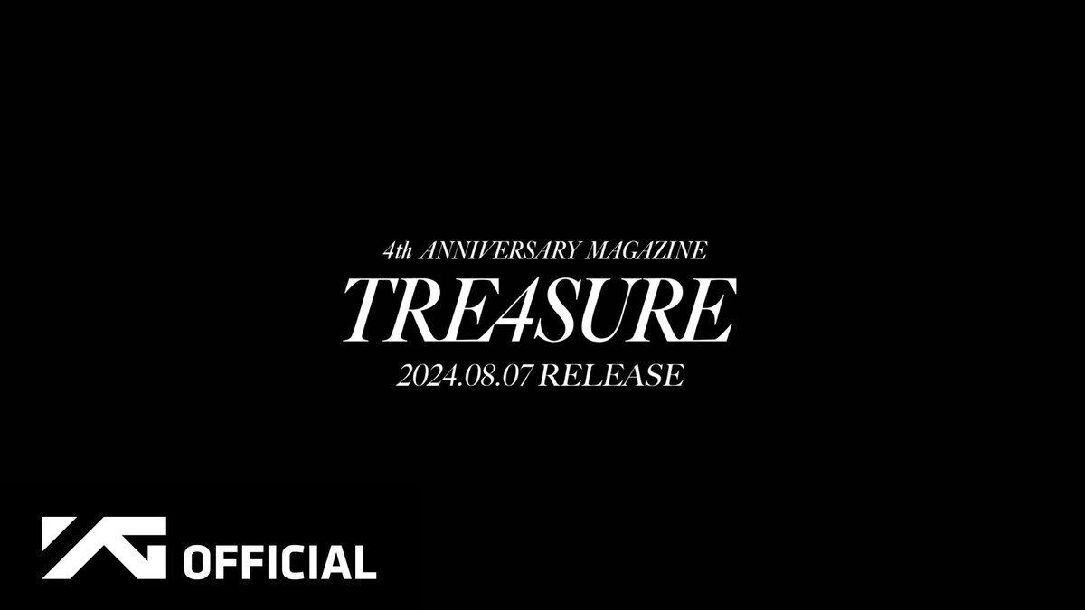 #TREASURE 4th ANNIVERSARY MAGAZINE PREVIEW ▶️ #트레저 #4th_ANNIVERSARY_MAGAZINE #TRE4SURE_ANNIVERSARY_2024 #20240807 #RELEASE #YG