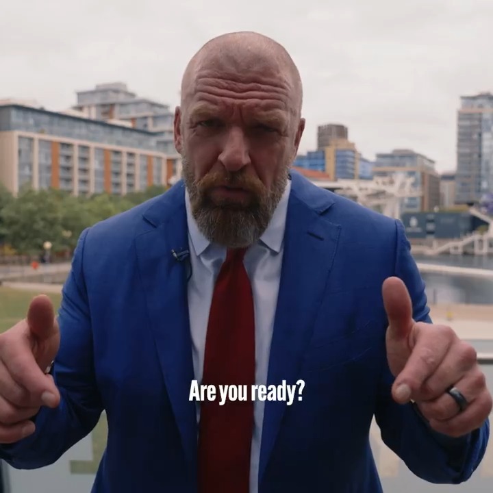 Delighted to have met with Paul “Triple H” Levesque and WWE President Nick Khan to discuss making London WrestleMania’s first international destination. The meeting was really productive. Talks will continue about how we could turn our ambition into a reality.