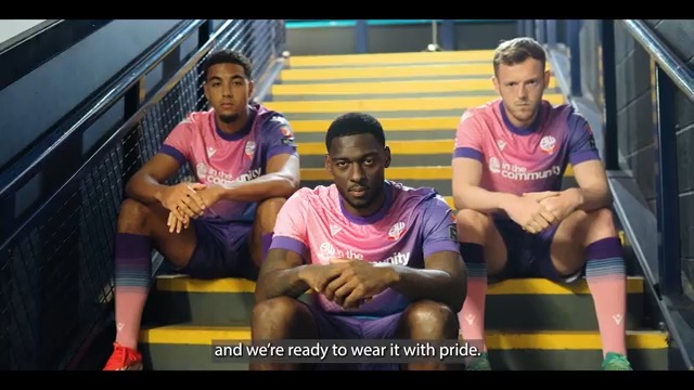 The future is bright and we're ready to wear it with pride 💜 👉 #bwfc