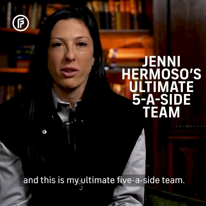 Jenni Hermoso's ultimate 5-a-side team 🔥 What do you think? 🤔