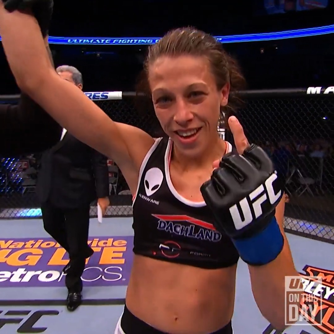 #OnThisDay in 2014: Polish powerhouse @JoannaMMA started her legendary UFC career! 🇵🇱 📺 Watch her debut in full now on UFC FIGHT PASS!