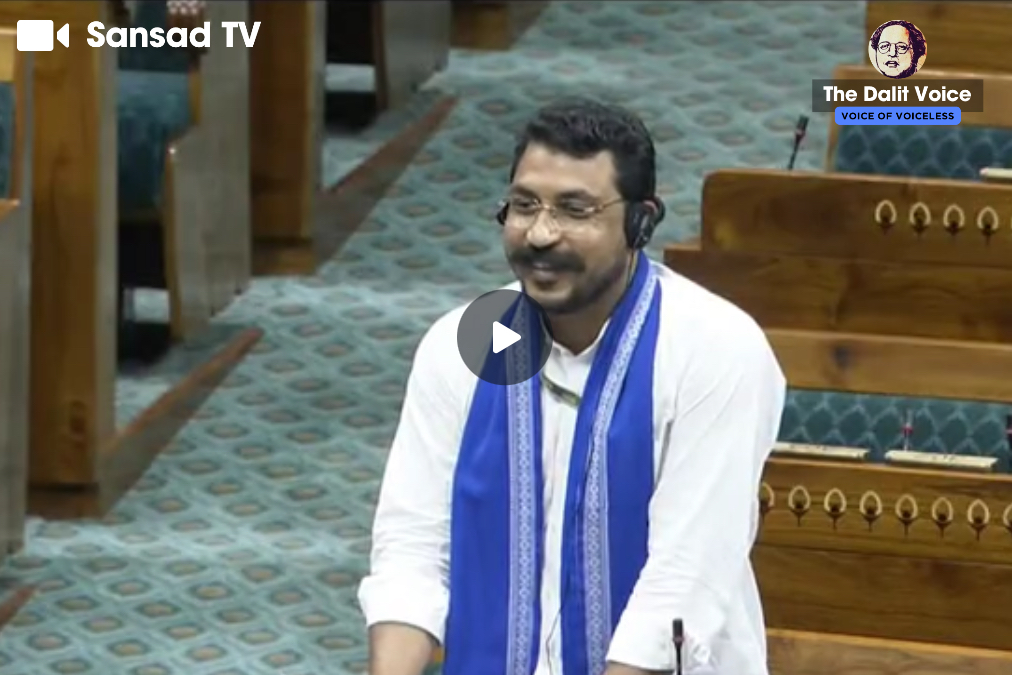 #Loksabha MP Chandrashekhar Aazad introduced a private member bill for SC, ST and OBC reservation in the private sector.