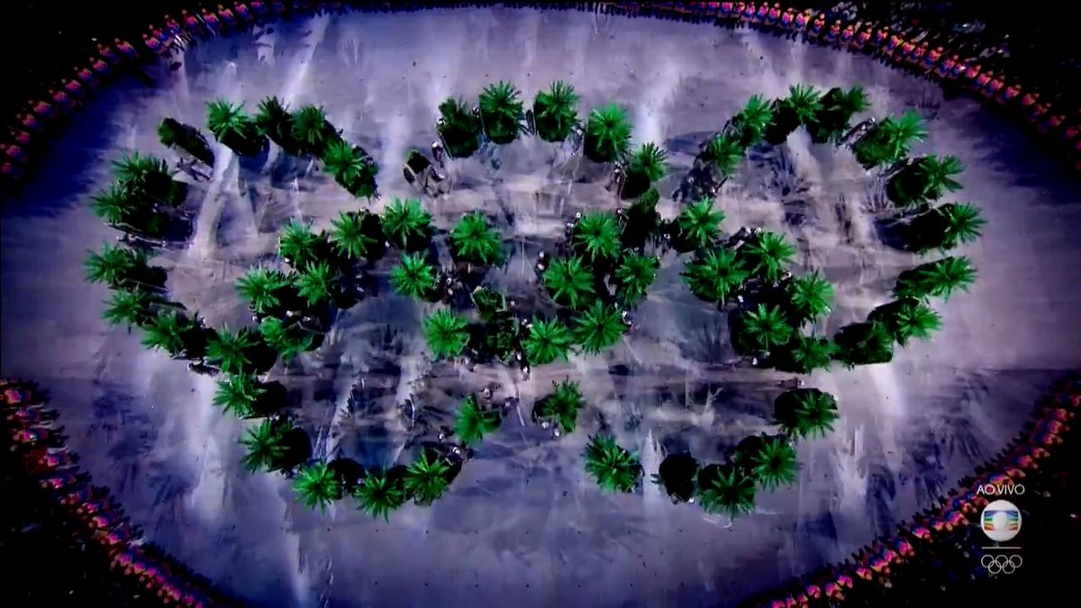 nao tem lady gaga celine dion rio sena e torre eiffel que supere o que foi a abertura da rio 2016 aqui o brasil provou que SABE fazer uma festa babilônica