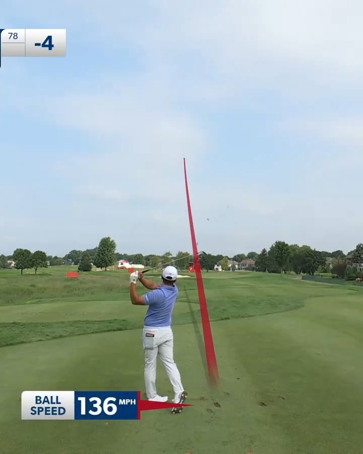 10 inches away from an ace 👀 Kurt Kitayama nearly rolled it in for a 1️⃣ 3M Open!