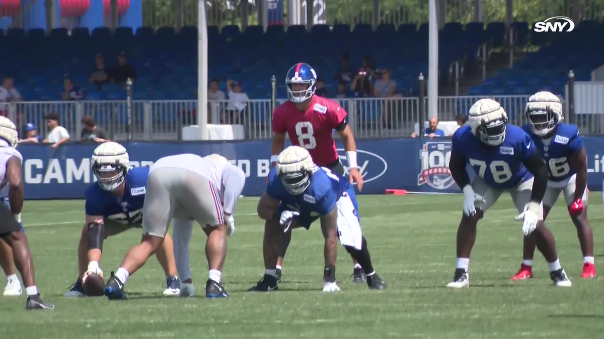 Man… Malik Nabers is going to be special. (🎥 SNY Giants)