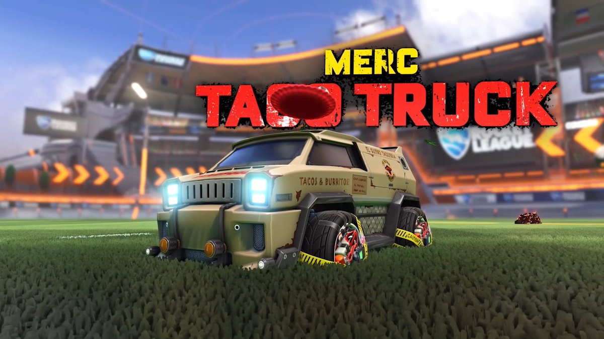 Did someone say chimichangas?! Deadpool has officially taken over the Rocket League Shop!