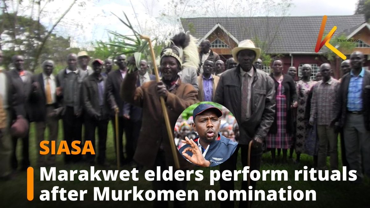 Marakwet elders perform rituals after Murkomen nomination