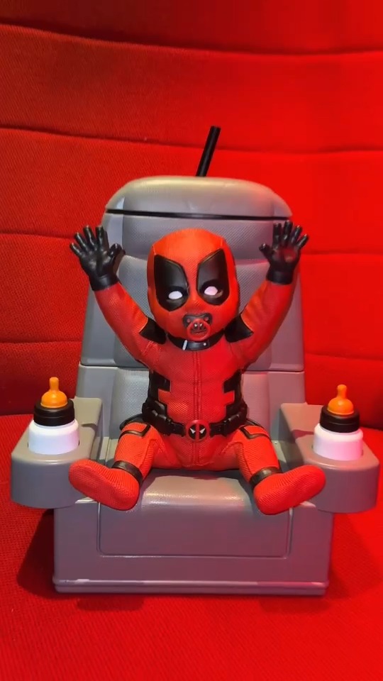 No one puts Babypool in the corner ❤ #Babypool is NOW ON SALE at the majority of Cineworld Cinemas 🍿🥤 Available at Belfast, Dublin, Jersey, and Isle of Wight next week. 🔗